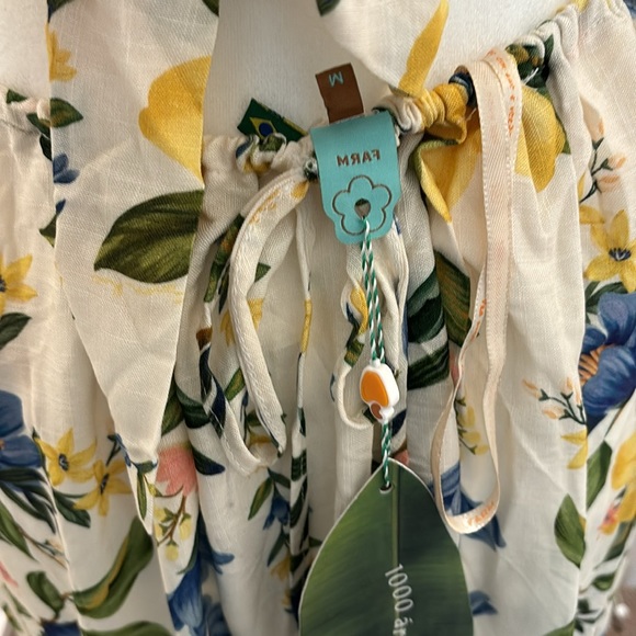 SOLD - FARM Rio Flower Dress Size M - Picture 10 of 10